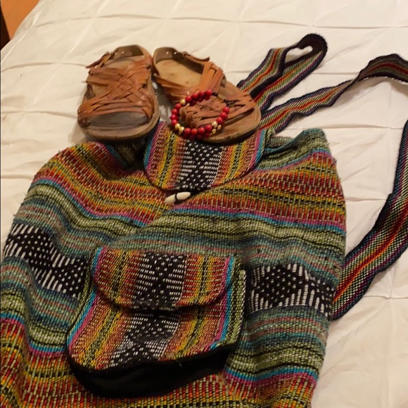 Mexican backpack - Picture 2 of 2